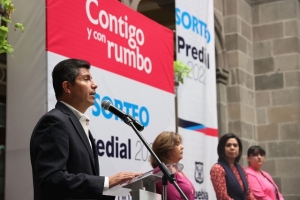 Ayuntamiento de Puebla realiza sorteo Predial 2022
