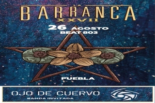 La Barranca estará en Puebla para celebrar 27 años de legado del rock mexicano