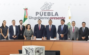 Inicia gobierno estatal proceso de transición; transformación en Puebla continuará: Sergio Salomón 