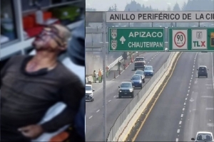 Golpean brutalmente y  asaltan a conductor en la Puebla-Tlaxcala