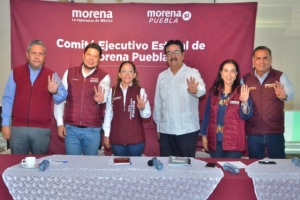 Eduardo Rivera el candidato del crimen organizado cuestiona Morena