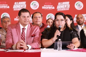 Colectivo de Mujeres reconoce labor solidaria de Armenta y su impulso para sancionar violencia digital 