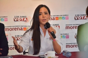 Eduardo Rivera decidió ser candidato del PRI y ahora lo niega: Grace Palomares 