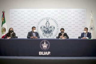 Buap hace convenio de revisión salarial 2022 con SITBUAP y ASPABUAP
