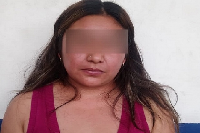 Detienen a presunta narcovendedora en Xonacatepec