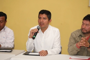 Eduardo Rivera y 16 presidentes municipales solicitan aprobación del DAP incluido en ley de ingresos