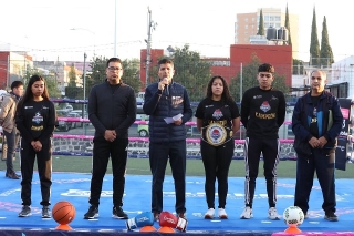 Ayuntamiento de Puebla presenta el torneo de los barrios 2023