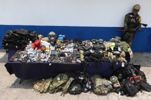 Asegura y resguarda SEGOM posibles instrumentos tácticos tras operativo en La Fayuca