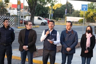 Continúa mejora de la movilidad en Puebla capital