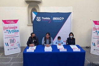 Ayuntamiento de Puebla impulsa formación artística en menores