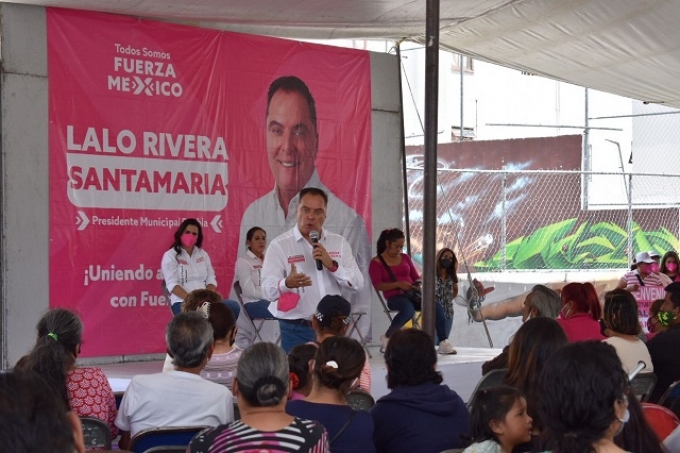 Nunca más una Puebla olvidada:  Lalo Rivera Santamaría