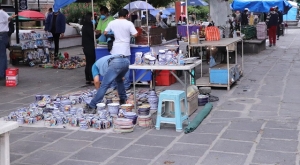 Ayuntamiento de Puebla reactivó este fin de semana mercados temporales en 30%