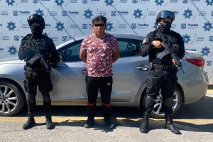 &quot;El Muppet”, integrante de la banda &quot;Los Xanes&quot; fue detenido por la policía municipal de Puebla