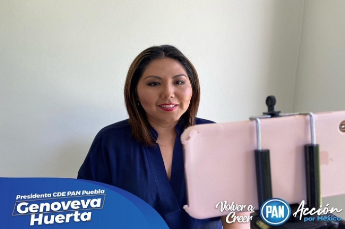 Oculta gobierno realidad de Puebla con “filtraciones dolosas”: Genoveva Huerta