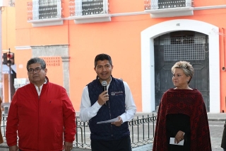 Ayuntamiento de Puebla continúa mejorando la imagen urbana del centro histórico