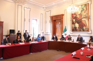 Instala Ayuntamiento de Puebla mesa de coordinación para modernización del catastro municipal