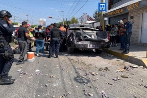 Explota carga de Pirotecnia al sur de la capital de Puebla