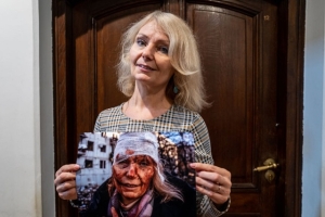 Olena Kurilo, ícono de la guerra en Ucrania, recuerda el inicio de la invasión de Rusia