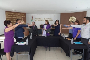 Rinde protesta el Comité de Igualdad Laboral y No Discriminación del Tribunal Electoral del Estado de Puebla
