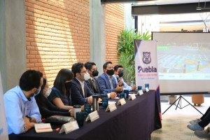 Con proyecto “anda puebla”, ayuntamiento gana espacio peatonal en las calles de San Manuel