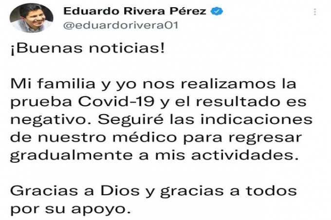 Sanos y salvos la familia Rivera Pérez tras estar enfermos por Covid19