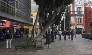Ayuntamiento de Puebla liberó corredor 5 de Mayo tras operativo exitoso