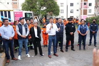 Ayuntamiento de Puebla limpió más de 3 mil kilómetros en el primer mes del programa limpieza urbana integral