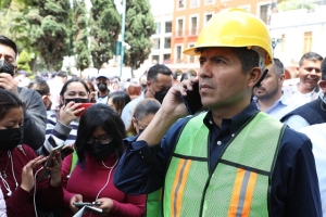 Saldo blanco en la ciudad de Puebla tras sismo registrado