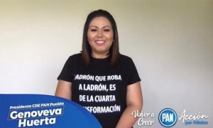 Pide dirigente del PAN-Puebla a Rivera explicar participación en audioescándalo de Morena