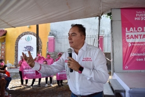 Nuestros tianguis, mercados y colonias están llenos de gente trabajadora: Lalo Rivera Santamaría