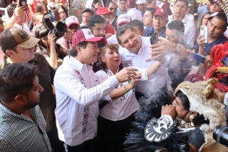 Con la magia de los Cholultecas, la 4T se consolidará en Puebla: Armenta