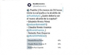 Iniciarán en empate contiendas de Rivera Vivanco y Rivera Pérez rumbo a la alcaldía de Puebla