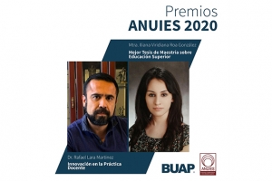 Reconocen a docentes BUAP con Premios ANUIES 2020