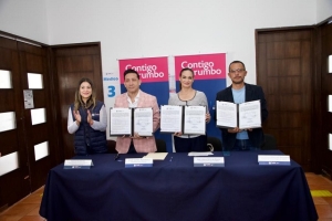 SMDIF y Canirac firman de convenio para la inclusión de personas con discapacidad