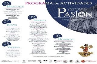 Volverá a la capital de Puebla  el “Festival Pasión” en su décima cuarta edición