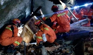 Al menos 12 muertos y más de 130 heridos por sismo en China