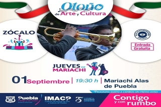 Puebla capital celebrará el mes patrio con más de 80 actividades culturales