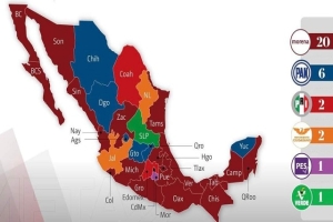 De los 20 gobernadores de MORENA, 7 son expriístas