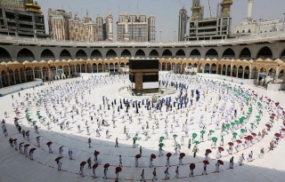 A pesar de la pandemia da inicio la peregrinación anual a La Meca