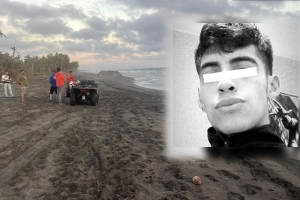 Encuentran cuerpo de poblano desaparecido en playa de Tecomán