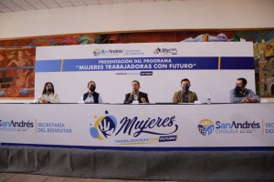Presenta Ayuntamiento De San Andrés programa “mujeres trabajadoras con futuro”