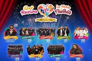 ¿Quién estará en el FORO ARTÍSTICO de la feria de #Puebla2022 además de Marc Anthony? ... Checa la lista