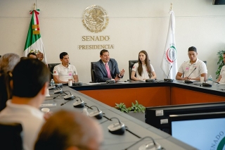 Reconocimiento del Senado a integrantes de la Selección Mexicana de Taekwondo