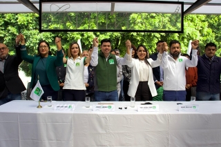 Partido Verde respaldará triunfo de Tonantzin Fernández