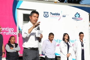 Gobierno municipal de Puebla pone en marcha las unidades preventivas de salud