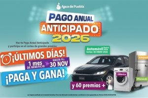 Última semana del Gran Fin del Ahorro: 1 mes de beneficio con el “Pago Anual Anticipado”, y 50% de ahorro para “Regularizar adeudos”