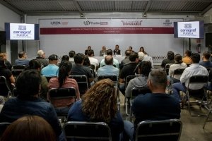 Ofrece Gobierno de la Ciudad acompañamiento y apoyo a empresarios de Canagraf