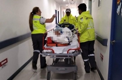 Realizan traslado aéreo de paciente con traumatismo severo desde Zacapoaxtla