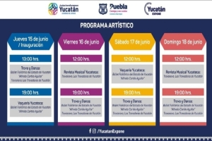 Ayuntamiento de Puebla y gobierno de Yucatán invitan a participar en encuentro turístico y gastronómico