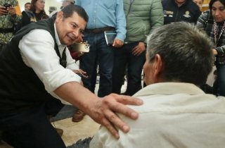 En coordinación, órdenes de gobierno supervisan atención a afectados por lluvias en Puebla